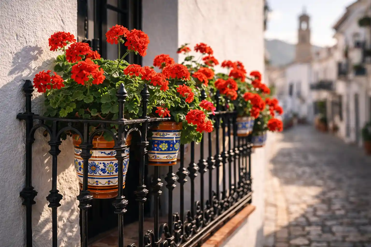 Grazalema balcony detail during the best tour sight seeing trips